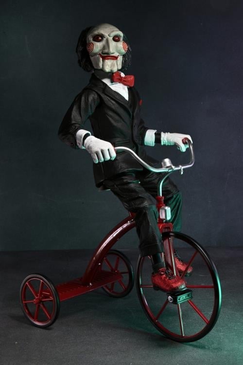 NECA Saw Billy the Puppet on Tricycle 12-Inch Action Figure - View 6
