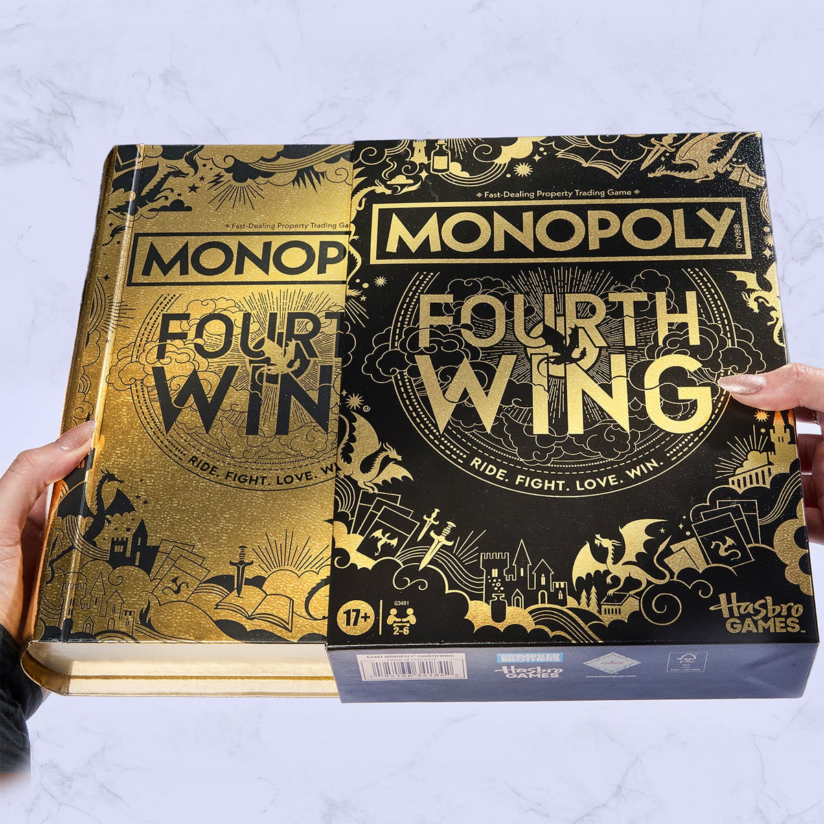 Hasbro Monopoly: Fourth Wing Property-Trading Board Game - View 5