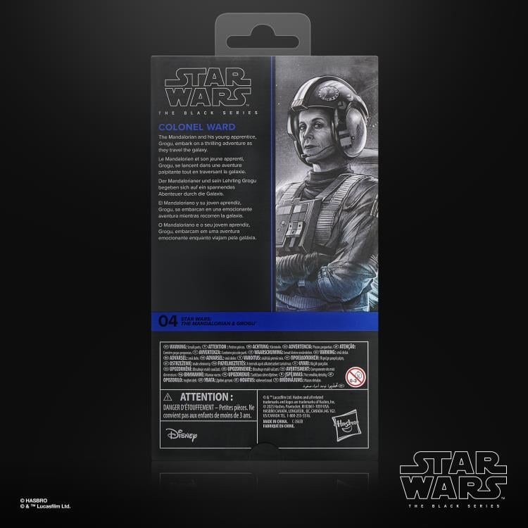 Hasbro Star Wars: The Black Series Colonel Ward The Mandalorian and Grogu Plastic Action Figure - View 12