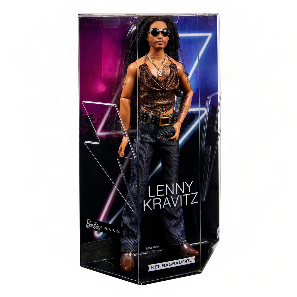 Mattel Barbie Signature Kenbassadors Lenny Kravitz Doll - View 13