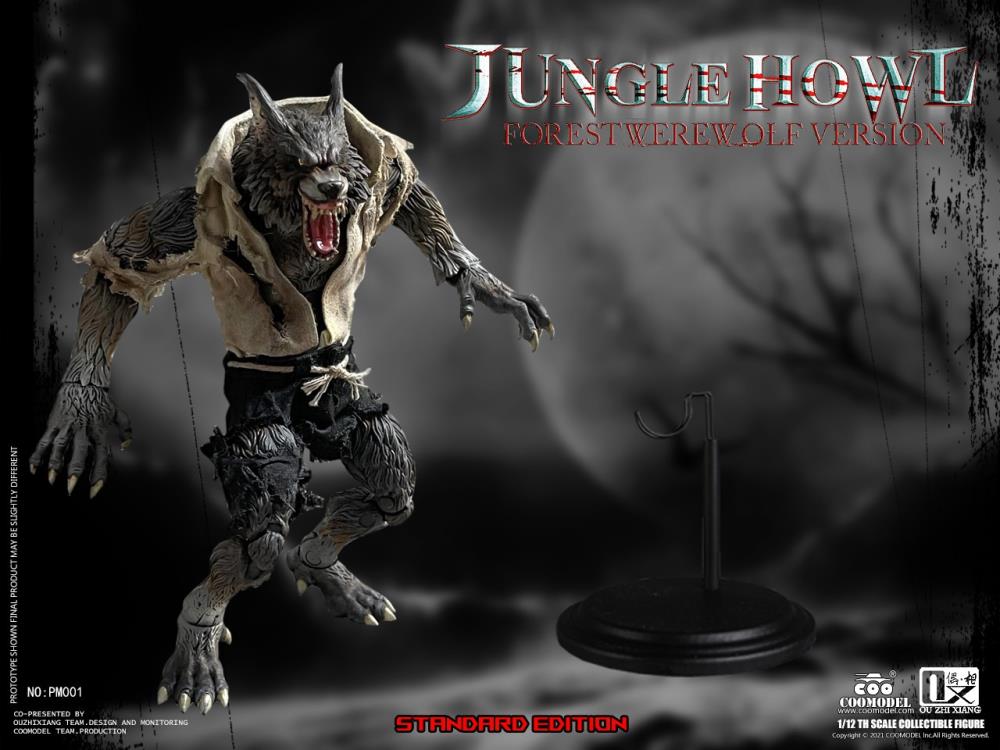 COO Model Jungle Howl Forest Werewolf (Standard Ver.) 1/12 Scale Plastic Figure - View 9