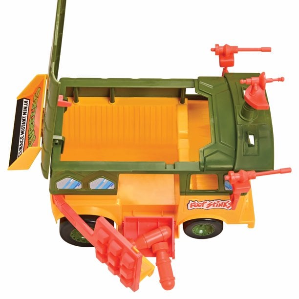 Playmates Teenage Mutant Ninja Turtles Classic Original Party Wagon Vehicle - View 3