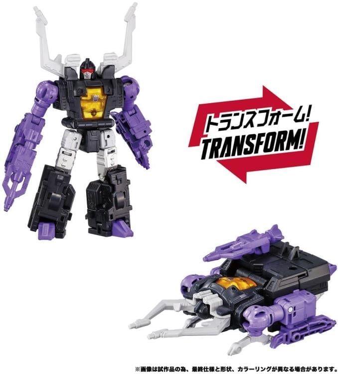 Takara Tomy Transformers Dramatic Capture Series Decepticons Part 2 Four-Pack with Skywarp - View 8