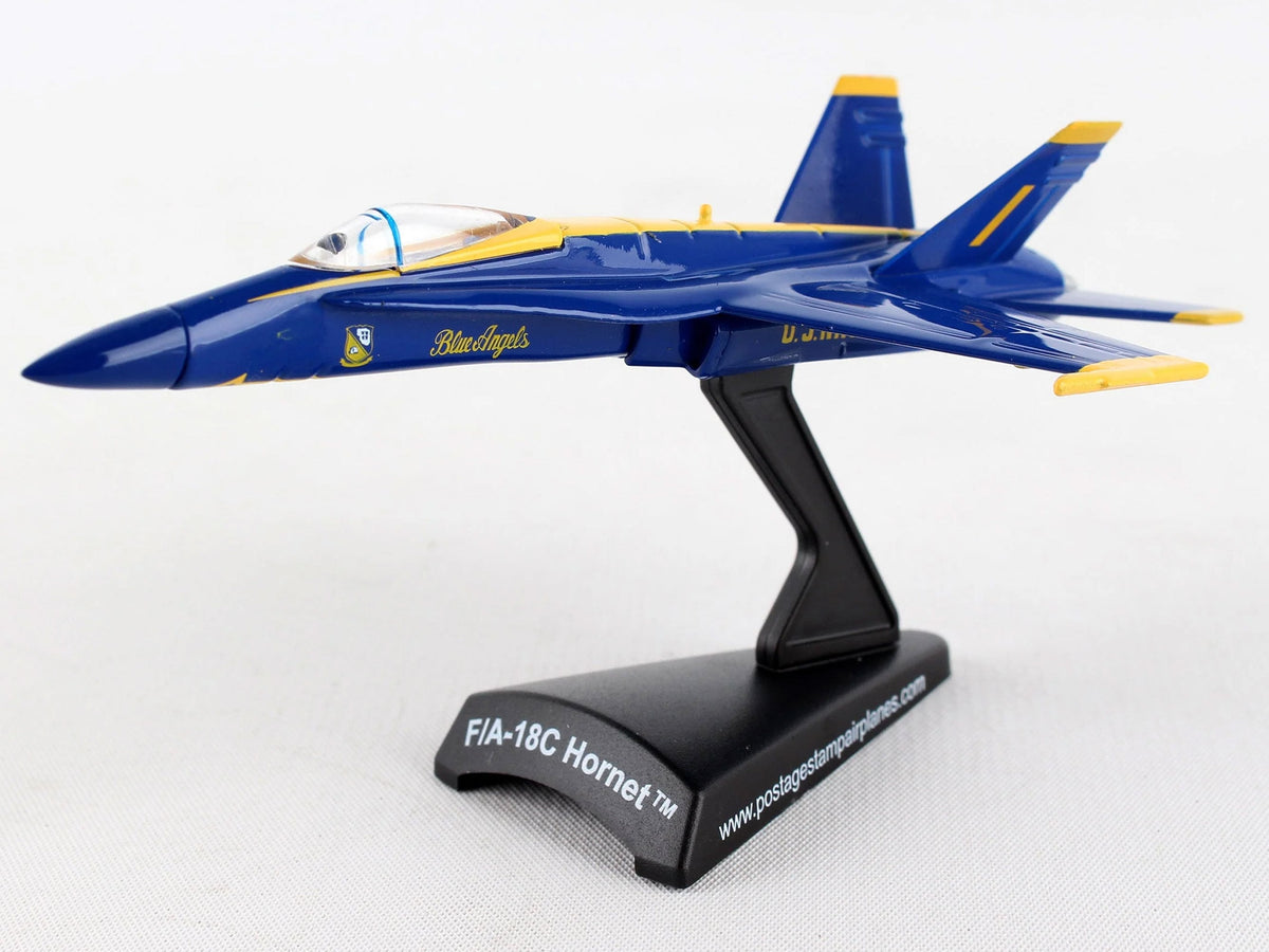 Daron Postage Stamp Collection F/A-18C Hornet Blue Angels 1/150 Scale Replica - View 6