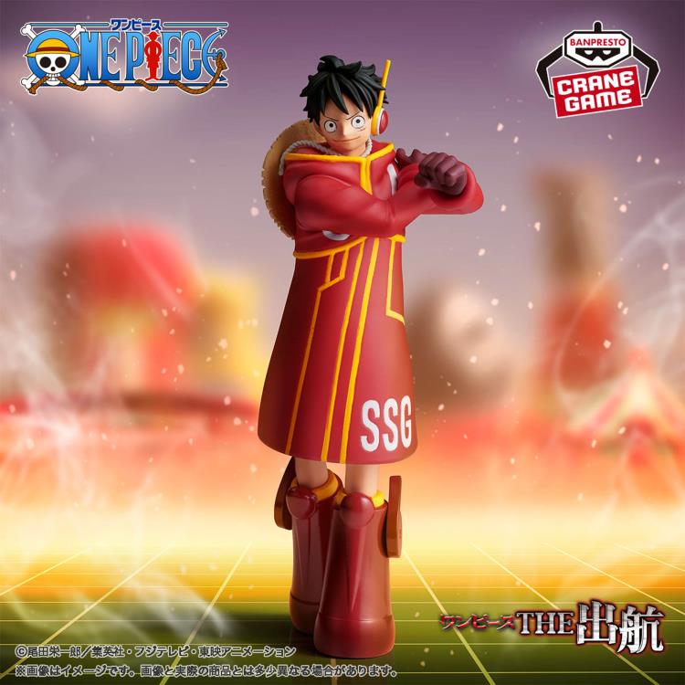 Bandai Banpresto One Piece The Shukko Monkey D. Luffy Egghead Ver. Figure (5.5-Inch) - View 3