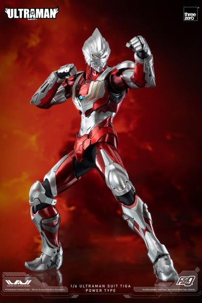 threezero Ultraman Suit Another Universe FigZero Ultraman Suit Tiga Power Type 1/6 Scale Figure - View 3