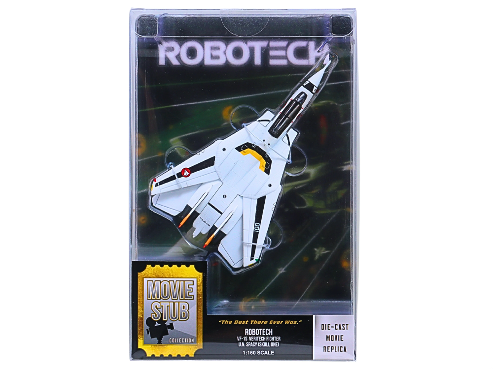 Daron Worldwide Trading Robotech Movie Stub VF-1S Fighter Skull One 1/160 Scale Diecast Model - View 2