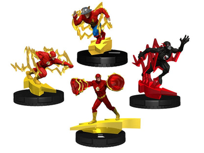 WizKids HeroClix Iconix DC Comics Flash Speed Force Miniatures Set - View 2