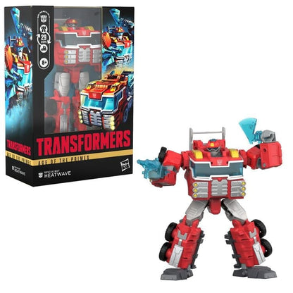 Hasbro Transformers: Age of the Primes Voyager Class Rescue Bot Heatwave Plastic Action Figure - View 6