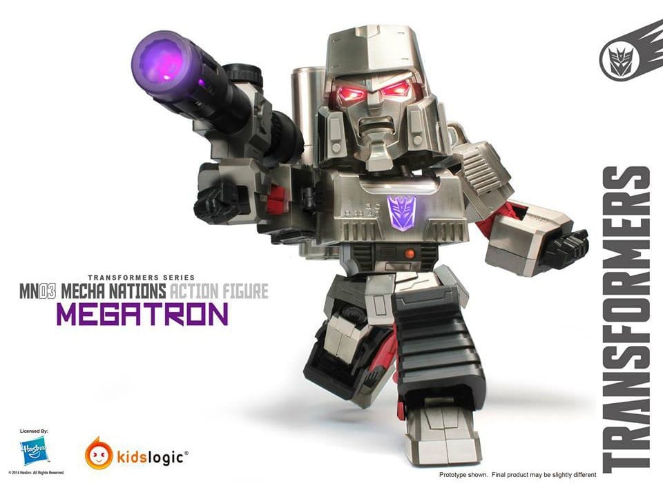 Kids Logic Transformers Mecha Nations MN-03 Megatron 7.1-Inch ABS and PVC Figure - View 5