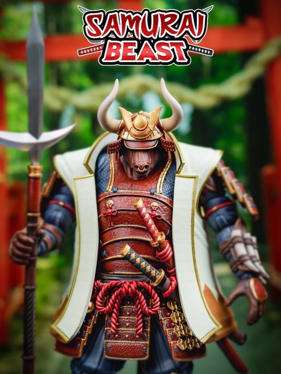 Golden Age Toy Samurai Beast Bone Horn Minotaro Assault Troop 1/12 Scale Figure with Bonus - View 4