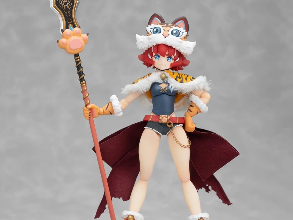 Boxihome Bloom Girl Zhang Fei 1/12 Scale Action Figure with Bonus - View 2