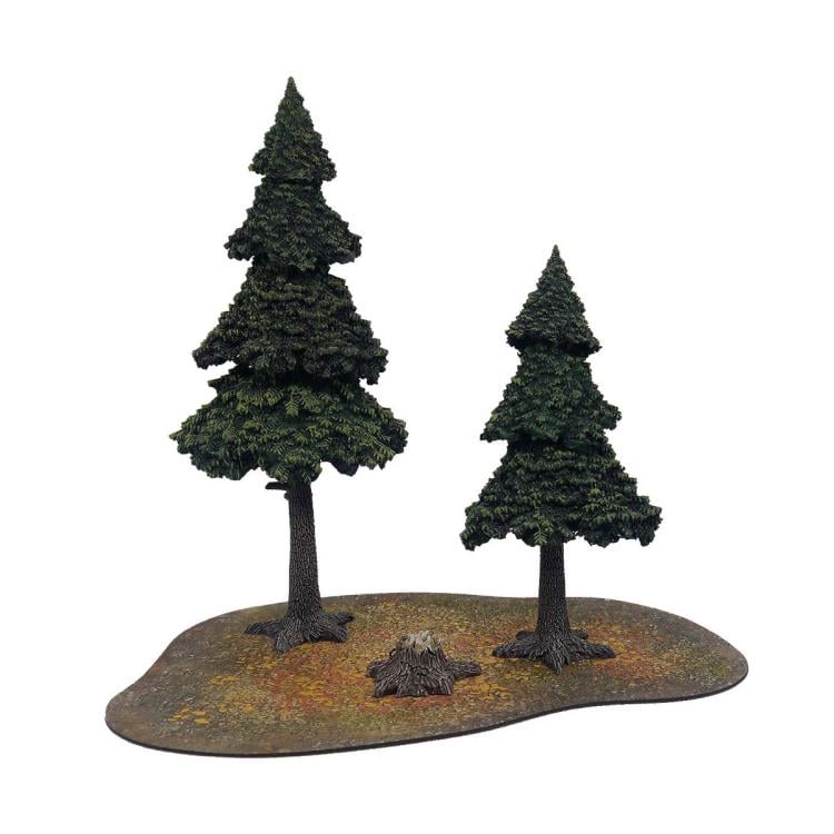 Monster Fight Club Monster Scenery Evergreen Pine Forest Tabletop Scenery Set - View 3