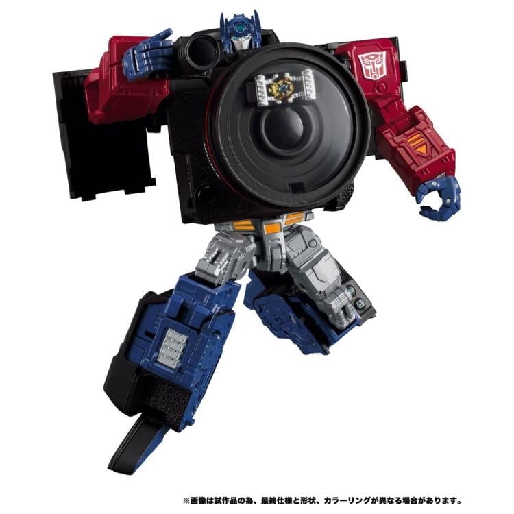 Takara Tomy Transformers Collaborative Canon x Transformers Optimus Prime R5 7.9-Inch Figure - View 4
