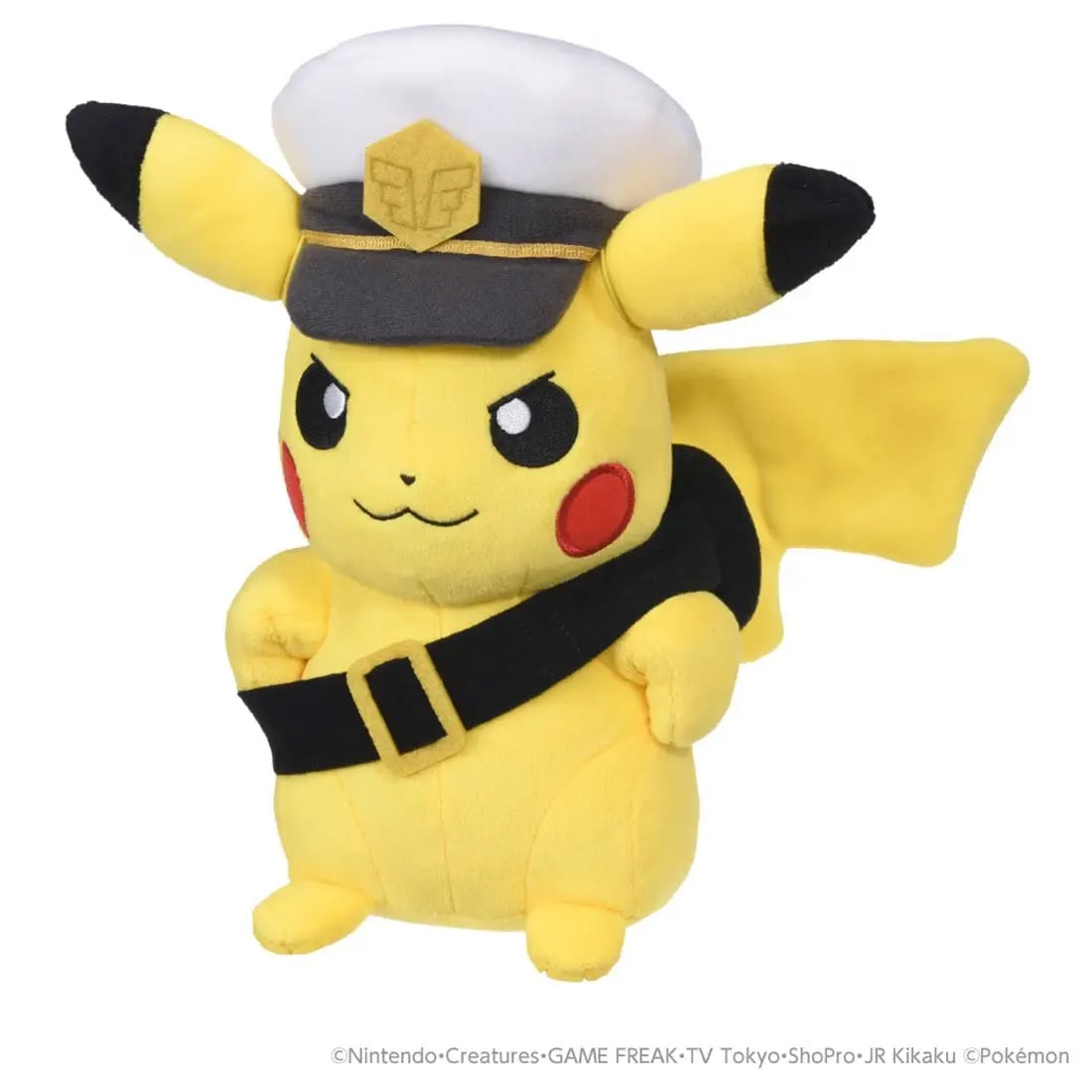 Takara Tomy Pokemon Captain Pikachu (With Goggles Ver.) Soft Plush, 9.05-Inch - View 3