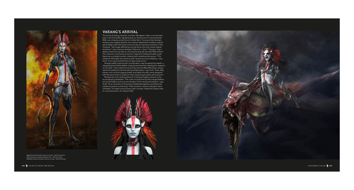 DK Publishing The Art of Avatar Fire and Ash Art Book - View 8