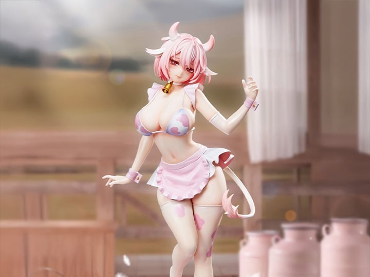 Fancam Milk Girls (Sakura Pink Ver.) 1/6 Scale Plastic Figure - View 2