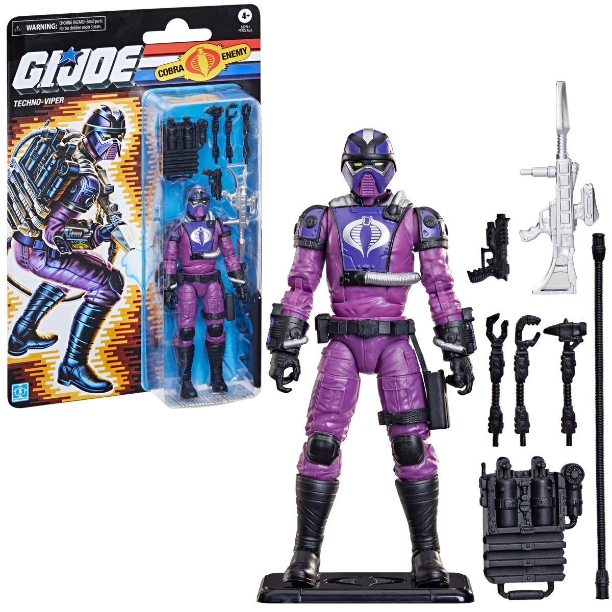 Hasbro G.I. Joe Classified Series Retro Collection Techno-Viper Action Figure - View 13