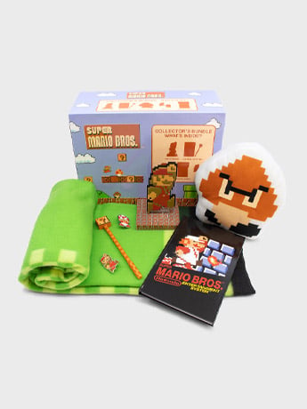 Culture Fly Super Mario Bros. Overworld Collector's Box with Mario, Toad and Goomba