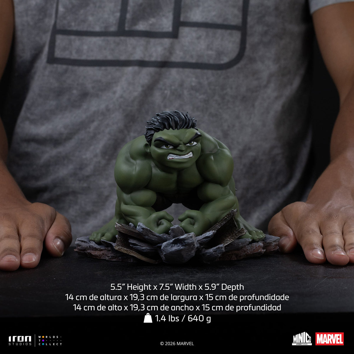 Iron Studios Spider-Man: Brand New Day MiniCo Hulk 5.5-Inch PVC Figure - View 7