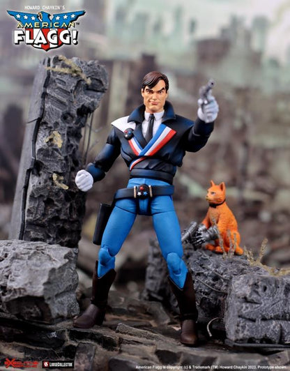 Executive Replicas American Flagg 1/12 Scale 6-Inch Plastic Action Figure - View 3