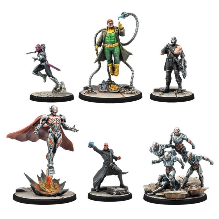 Atomic Mass Games Marvel: Crisis Protocol Earth's Mightiest Miniatures Game Core Set - View 5