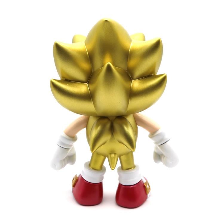 Electric Toys Sonic the Hedgehog SOFVIPS Super Sonic Metallic Color Ver. 7-Inch Soft Vinyl Figure - View 6