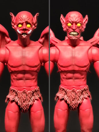 D13 Toys Biblical Adventures Demons Red Devils 1/12 Scale Figure Two-Pack