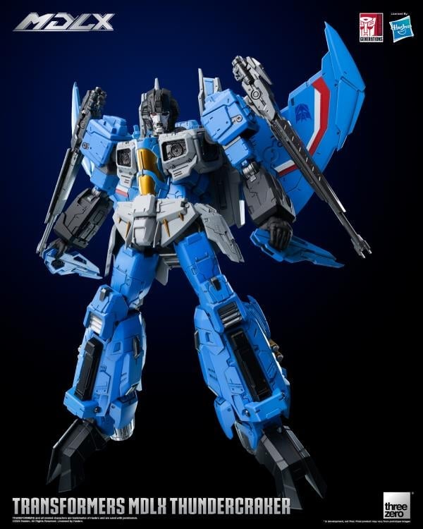 threezero Transformers MDLX Articulated Figure Series Thundercracker 7.8-Inch Action Figure - View 13