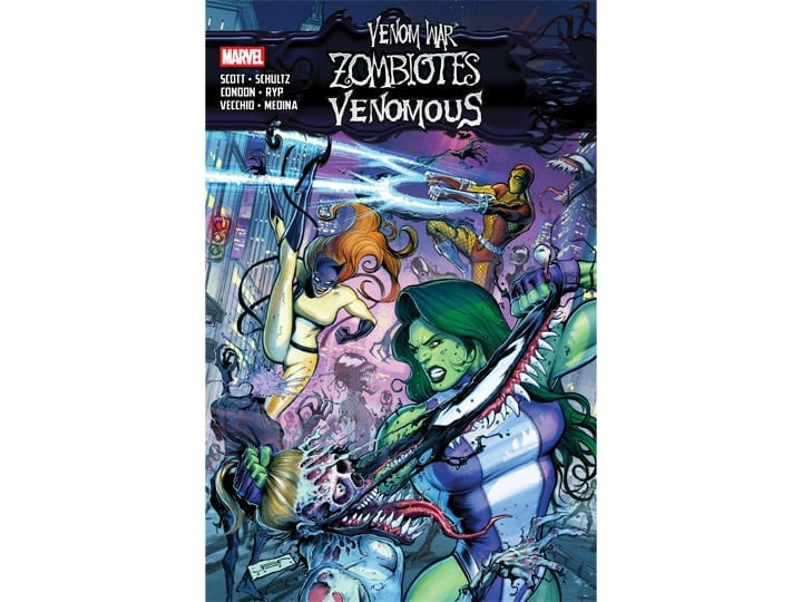 Marvel Comics Venom War: Zombiotes/Venomous Comic Book Collection - View 2