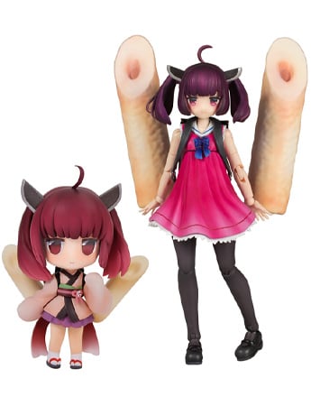 Plum Tohoku Zunko Project Plafia Tohoku Kiritan 1/12 Scale Model Kit with Mini Figure