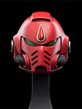 Weta Workshop Warhammer 40K Blood Angels Miniature Helmet Replica (2.7-Inch)