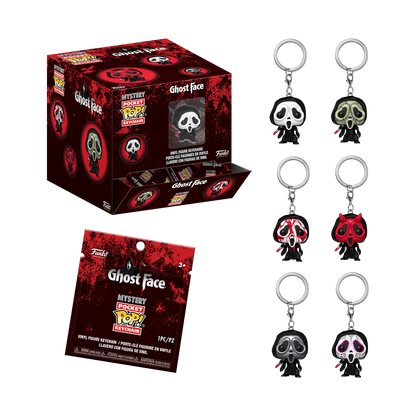 Funko Ghost Face Box of 12 Random Pocket Pop! Keychains - View 3