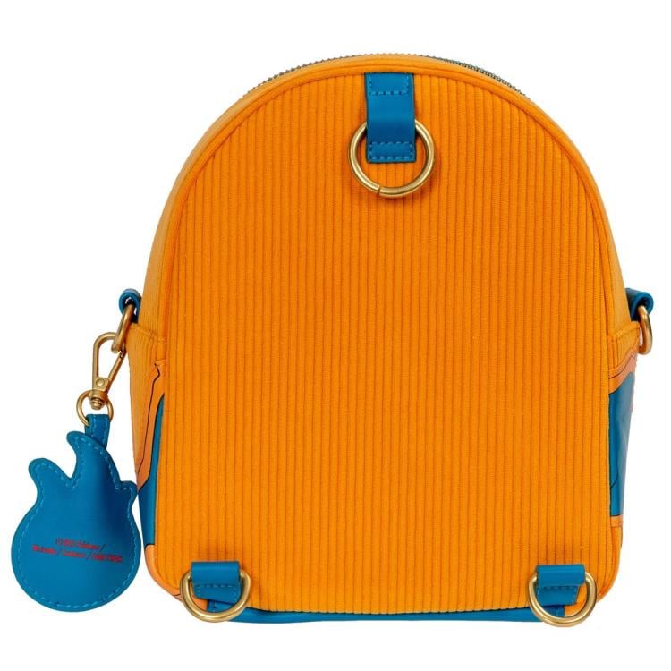 Loungefly Pokemon Charizard Corduroy Convertible Exclusive Limited Edition Mini Backpack - View 11