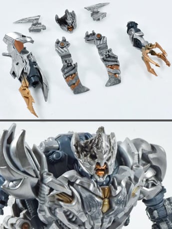 DNA Design DK-09EX Battle Damaged Upgrade Kit Plastic Model Accessory Set