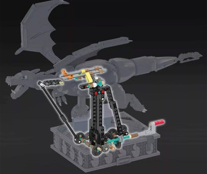 Mattel Pokemon Mega Construx Wonder Builder Motion Charizard Building Set - View 7