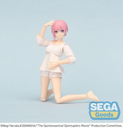 Sega The Quintessential Quintuplets Movingood!!! Ichika Nakano Plastic Figure, 5.7-Inch - View 5