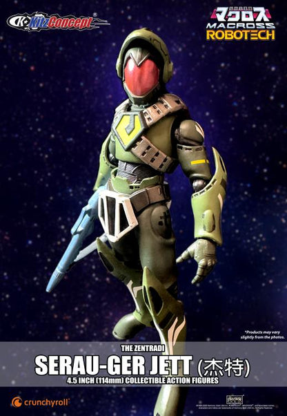 Kitzconcept Macross Serau-Ger Jett 4.5-Inch Action Figure - View 9