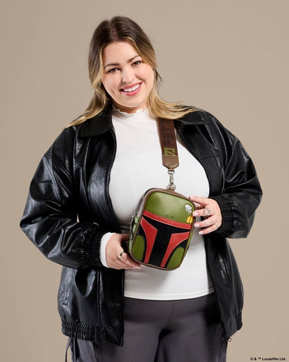 Loungefly Star Wars Boba Fett 8.5-Inch Sling Crossbody Bag - View 8