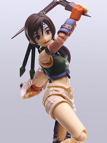 Square Enix Final Fantasy VII Bring Arts Yuffie Kisaragi Figure, 5-Inch