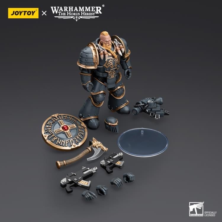 JoyToy Warhammer The Horus Heresy Space Wolves Grey Slayer Pack Grey Slayer 1/18 Scale Action Figure (Ver. 1) - View 8
