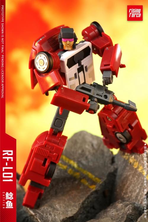 Rising Force L01 Catfish Plastic Collectible Figure - View 6