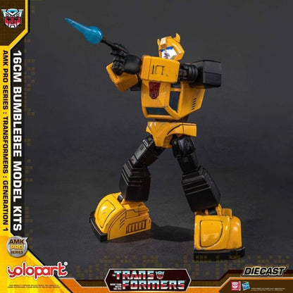 Yolopark Transformers Generation 1 AMK Pro Bumblebee 6.3-Inch ABS Model Kit with Spike - View 14