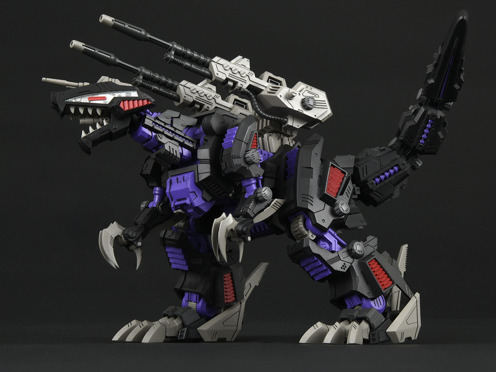 Takara Tomy Zoids Realize Model RMZ-002 Geno Saurer 1/100 Scale Model Kit (Reissue) - View 2