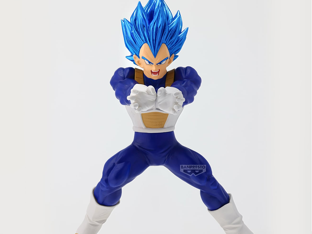 Bandai Banpresto Dragon Ball Super Blood of Saiyans Super Saiyan God Super Saiyan Evolved Vegeta Figure - View 2
