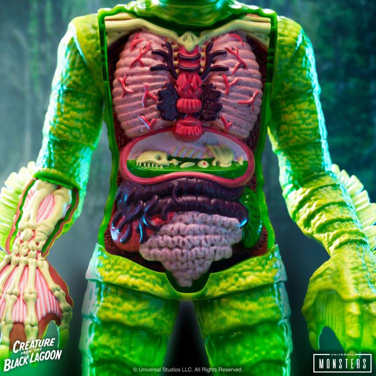 Super7 Universal Monsters Super Cyborg Creature from the Black Lagoon (Full Color) 11-Inch Figure - View 5