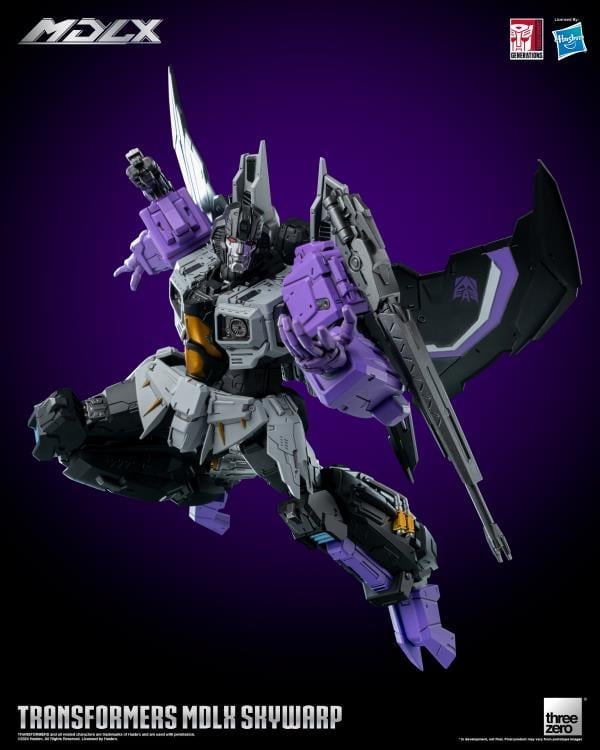 threezero Transformers MDLX Articulated Figure Series Skywarp 7.8-Inch Action Figure - View 7