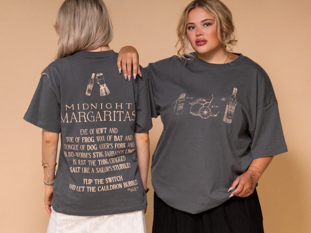 Cakeworthy Practical Magic Midnight Margaritas T-Shirt - View 2
