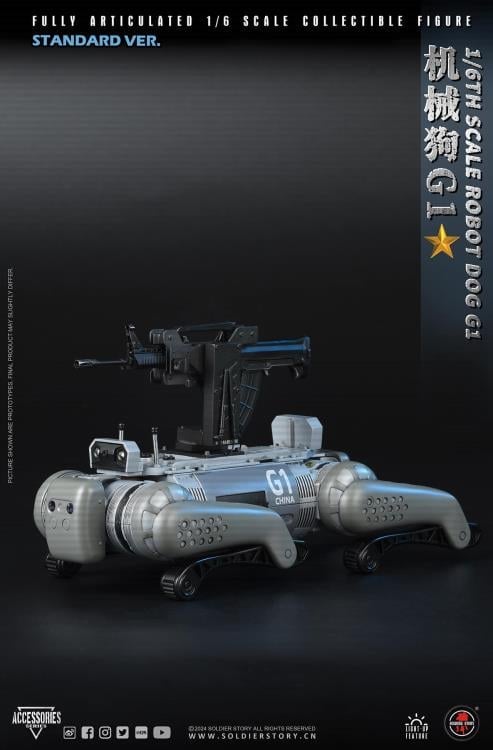 Soldier Story Robot Dog Standard Ver. 1/6 Scale Plastic Figure - View 11