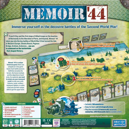 Days of Wonder Memoir '44 Refresh Strategy Board Game - View 5